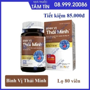 bình vị thái minh lọ 80 viên