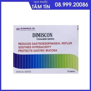 Dimiscon điều trị chứng trào ngược dạ dày