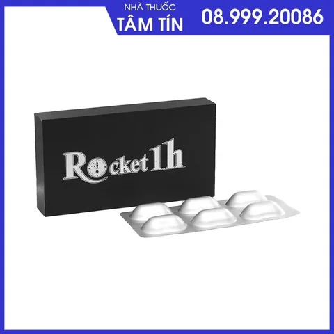 1h-1 Rocket Thái Dương Tăng Cường Sinh Lý Nam Giới (Hộp 6 viên)