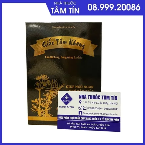 29b0ef266fabb8366f1a652a2d5c69f3 Giấc Tâm Khang Hộp 3 vỉ*10 viên
