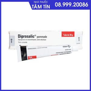 Diprosalic pommade tub 30g điều trị viêm da, vảy nến sản xuất tại Pháp