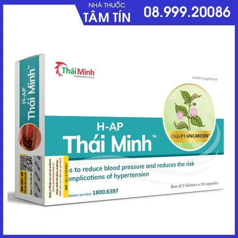 64-men-tieu-hoa-biofarmin-dang-vi-hop-10-vi-x-10-vien Hạ áp Thái Minh hộp 2 vỉ*10 viên