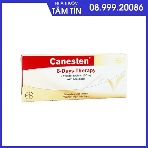 6v-1 Canesten 0.1g H/1x6 viên đặt - úc - 58