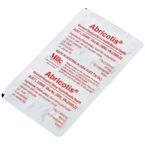 Abricotis bổ sung canxi hỗ trợ sức khỏe xương, cơ bắp hộp 6 vỉ x 10 viên