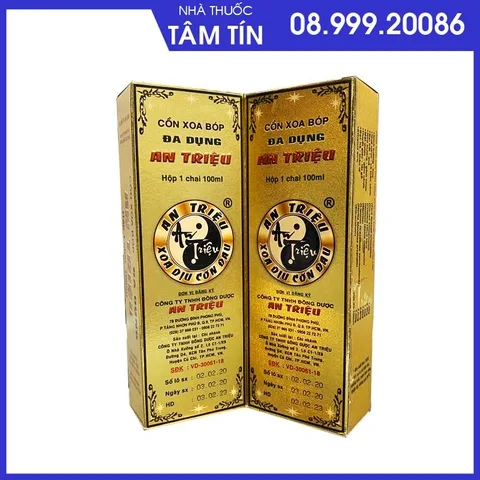 an-trieu cồn xoa bóp đa dụng an triệu lọ 100ml 2.9