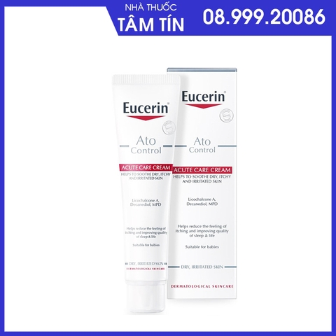 atocontrol-1 Kem Dưỡng Da Eucerin AtoControl Acute Care Cream 40ml