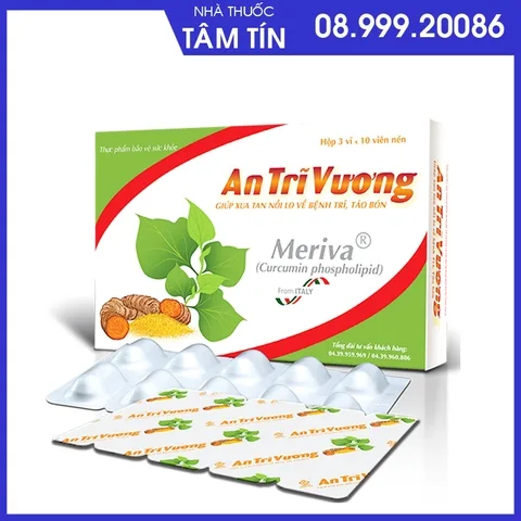 atv-1 an trĩ vương hộp 30 viên vinh gia 162