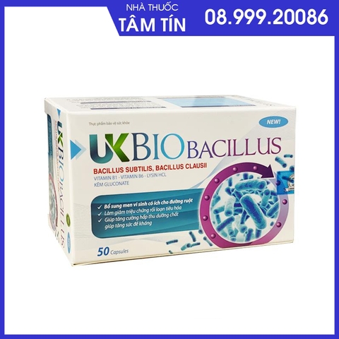 bio UK Bio Bacillus - Bổ Sung Men Vi Sinh Đường Ruột