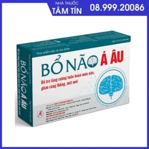 Bổ Não Á ÂU Hộp 2 vỉ*10 viên