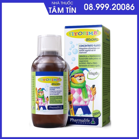 bronca Fitobimbi Broncamil - Hỗ Trợ Trị Ho