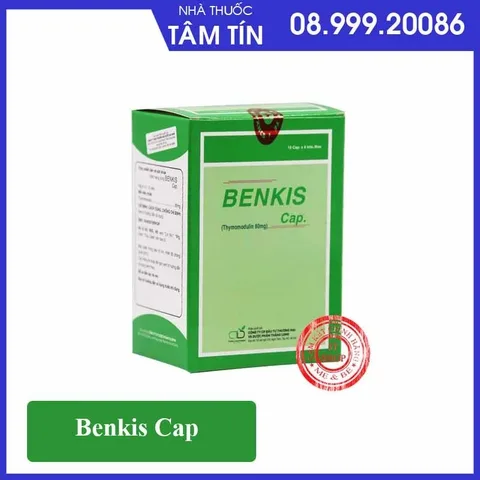 ce8c1e3eba5d229ef8470619a1bc6 BENKIS thymomodulin 80mg hộp 6 vỉ*10 viên LẺ VỈ