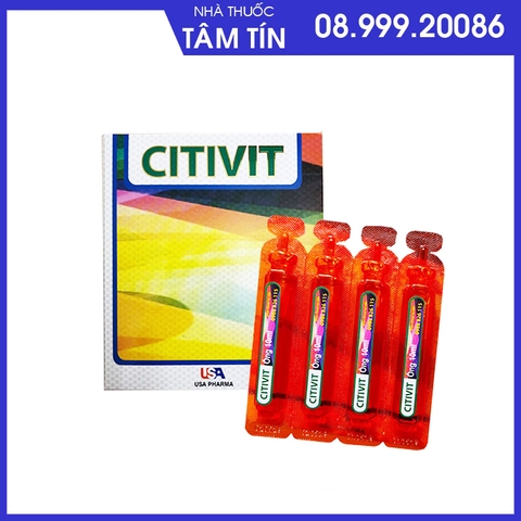 citivit-1 Citivit calci H 4 vỉ *5 ống 10ml