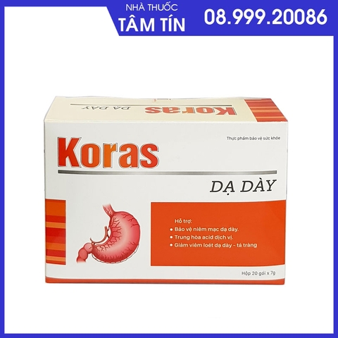 daday Koras Dạ Dày Hộp 20 gói*7g