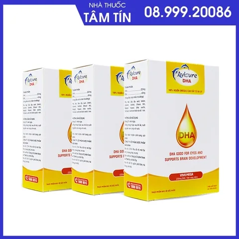 dha-1 Avisure DHA Hộp 40 viên nang