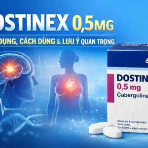 Dostinex 0.5mg Pháp lọ 8 viên