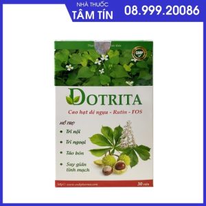Dotrita - Hỗ Trợ Trĩ Nội, Trĩ Ngoại, Táo Bón