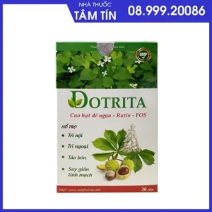 Dotrita - Hỗ Trợ Trĩ Nội, Trĩ Ngoại, Táo Bón