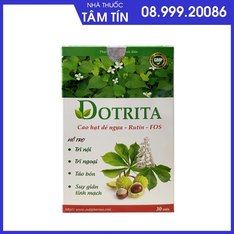 dotrita Dotrita - Hỗ Trợ Trĩ Nội, Trĩ Ngoại, Táo Bón