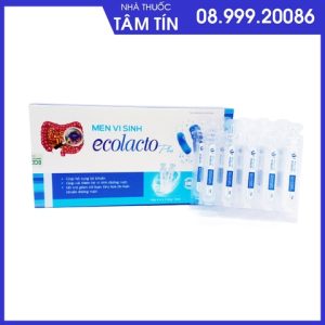Ecolacto men vi sinh hộp 4 vỉ*5 ống Ecosun