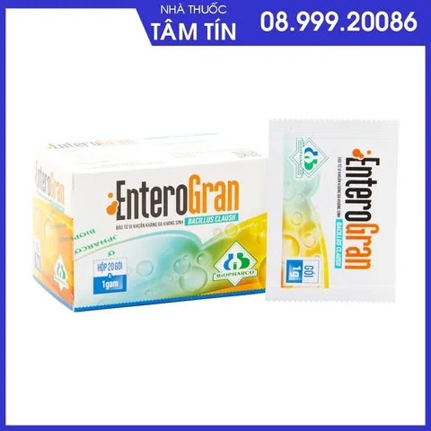 enterogran enterogran hộp 20 gói x1 g
