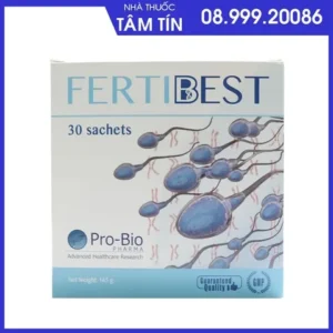 Fertibest hộp 30 gói hỗ trợ sinh sản nam giới