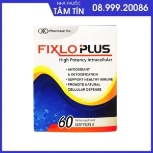 fixlo plus hộp 6 vỉ*10 viên