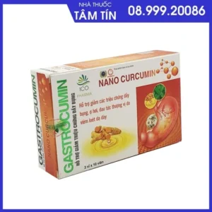 Gastrocumin Nano Curcumin Hộp 3 vỉ*10 viên