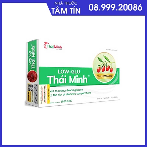 glu Low-Glu Thái Minh - Hỗ Trợ Đường Huyết