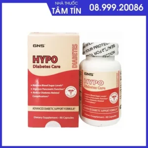 hypo GNS diabetes NK Mỹ lọ 90 viên