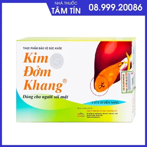 kdk-1 kim đởm khang hộp 30 viên