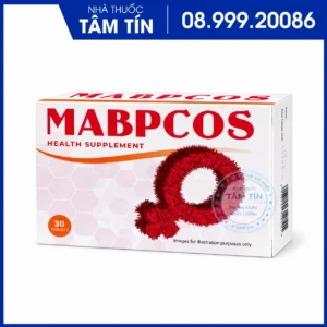 Mabpcos hộp 30 viên hỗ trợ phụ nữ PCOS