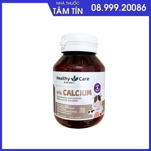 milk Viên Uống Healthy Care Milk Calcium