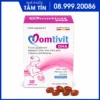 Momtivit DHA bổ sung DHA, sắt, acid folic cho phụ nữ mang thai hộp 30 viên