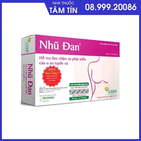 nhu-dan Nhũ Đan hộp 2 vỉ* 10 viên