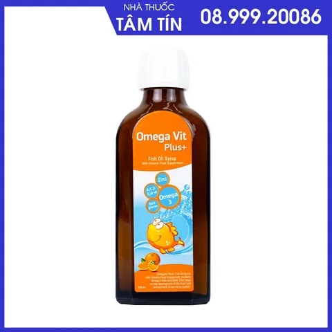 om3 Omega Vit Plus+ - Tốt cho mắt và trí não