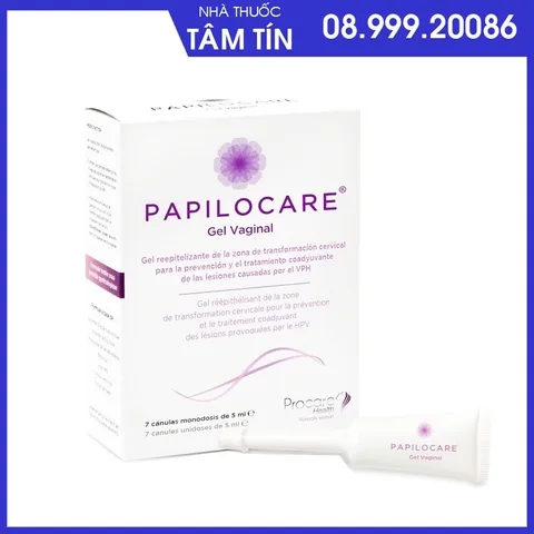 papil-1 Papilocare Gel - Hỗ trợ tăng đào thải HPV