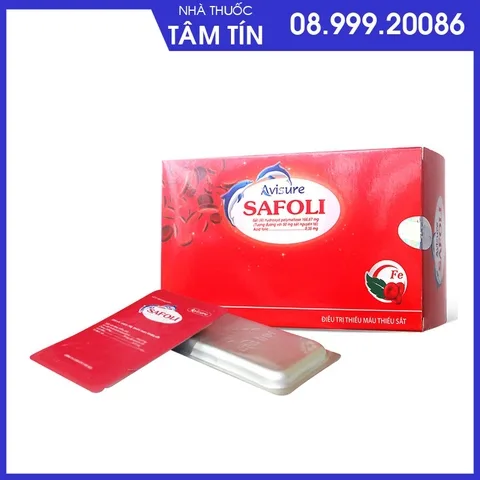 safoli Avisure Safoli Hộp 2 vỉ x15 viên