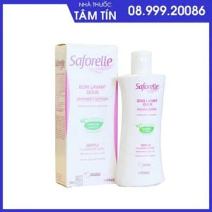 Saforelle dung dịch rửa nhẹ da và niêm mạc 100ml