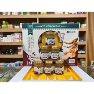Tổ Yến Chưng Đạm Bổ Đông Trùng hộp 6 hũ x 70ml