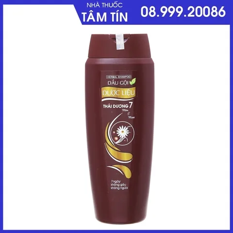 thai-duong-7-1 dầu gội dược liệu thái dương 7 lọ 200ml