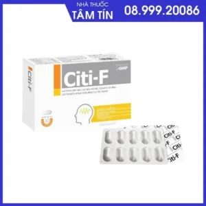 Citi-F - Hỗ trợ giảm nguy cơ hình thành cục máu đông