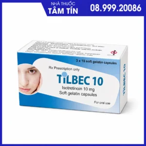 Tilbec 10mg hộp 3 vỉ x 10 viên