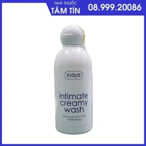 Intimate creamy wash trắng