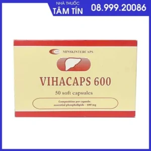 Vihacaps 600mg hộp 5 vỉ*10 viên