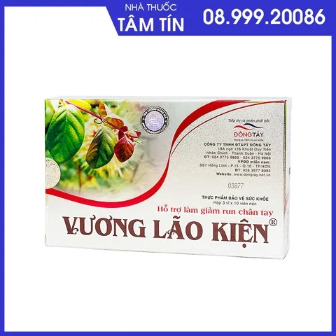 vlk vương lão kiện hộp 30 viên