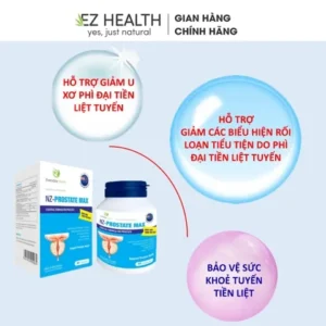 NZ-Prostate Max hộp 60 viên giảm u xơ, phì đại tuyến tiền liệt