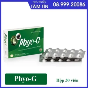 Phyo-G  Phyo-G hỗ trợ giảm tiểu đêm nhiều lần do phì đại tuyến hộp 3 vỉ*10 viên