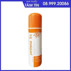 Xịt bỏng Panthenol 5% lọ 150ml