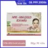 NPK-HM GOLD ích mẫu hộp 3 vỉ x 10 viên