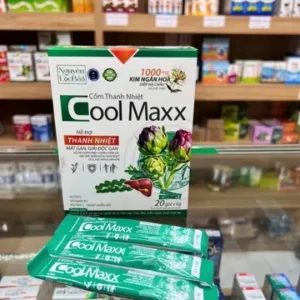 Cốm thanh nhiệt Cool Maxx hộp 20 gói*6g thanh nhiệt, mát gan, giải độc gan